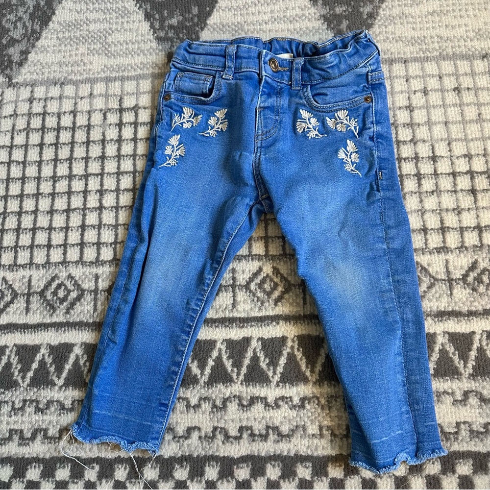 Zara denim jeans sz 2/3